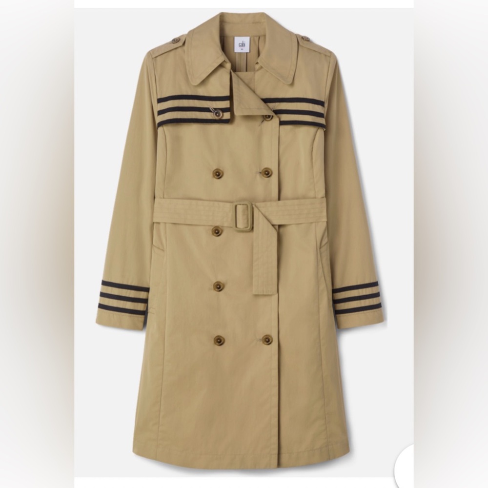 cabi Runway Trench Coat XL